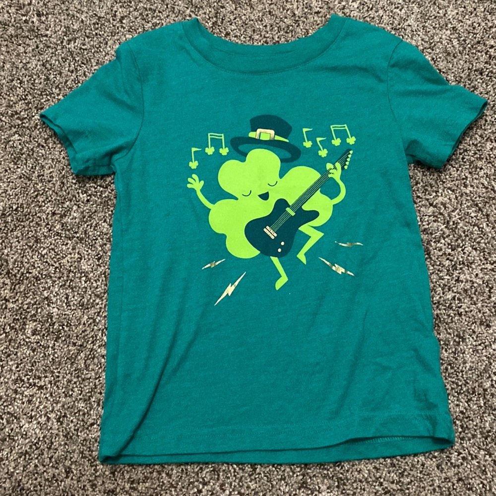 Kids Cat & Jack size 4 st.Patrick's day shirt